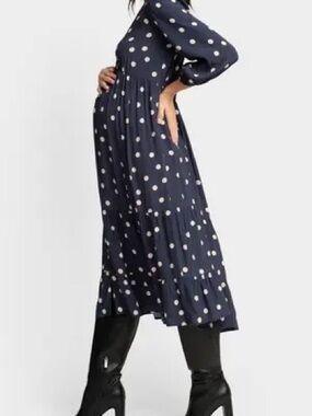 Seraphine Black Maternity Dress